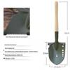 Manganese Steel Multifunctional Gardening Shovel: Ideal for Planting, Fishing, Land Reclamation, and Outdoor Work