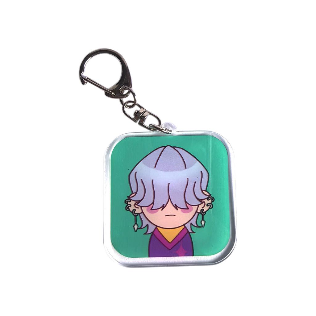 Acrylic Keychain Pendant – Cute Decorative Gift For Student Backpacks