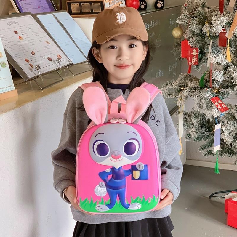 Zootopia Judy Hopps Nick Wilde Backpack With Durable Nylon And Cartoon Character Design For School Use