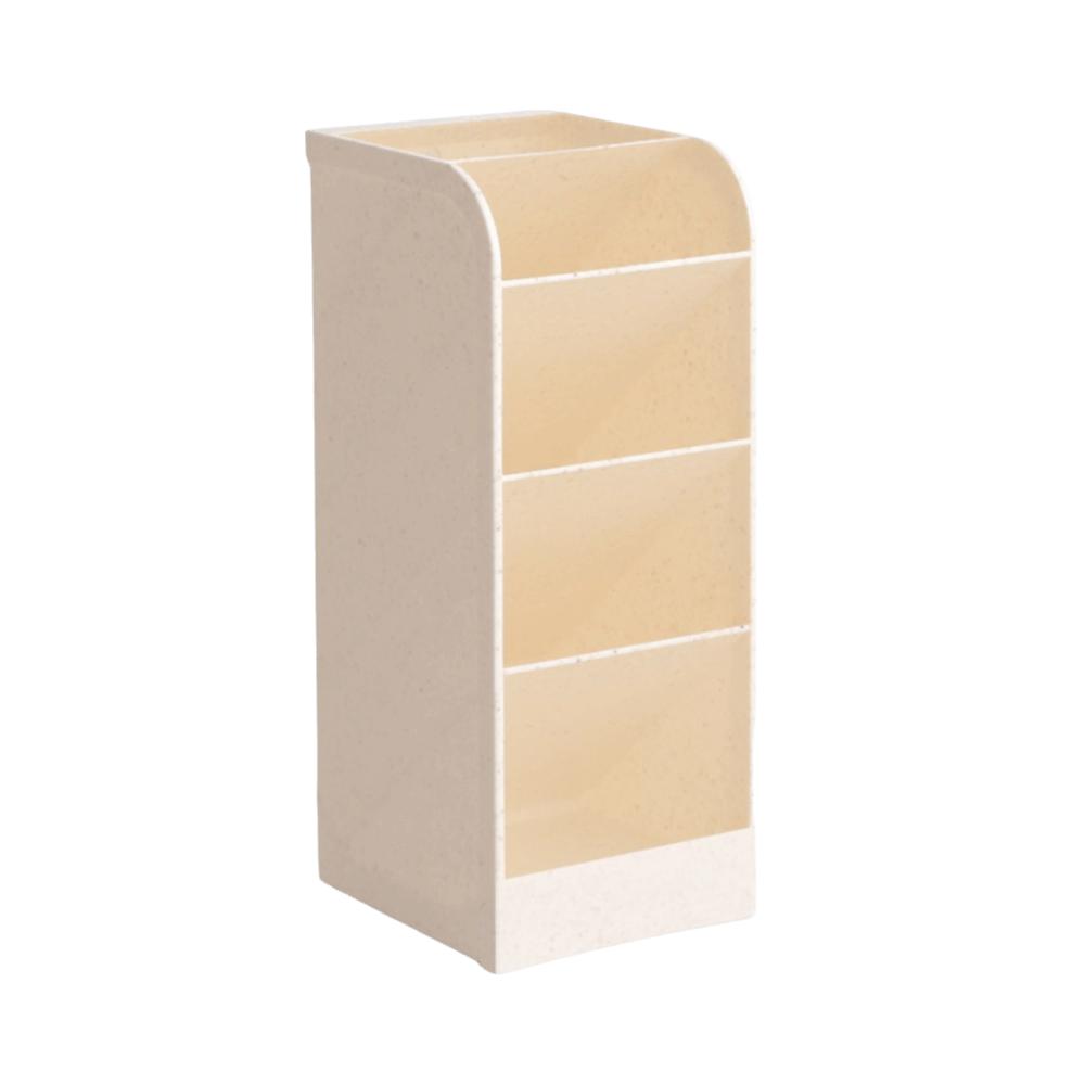 Plastic Material Plastic Pen Holder Oblique Insertion Type Desktop Organizer  Students