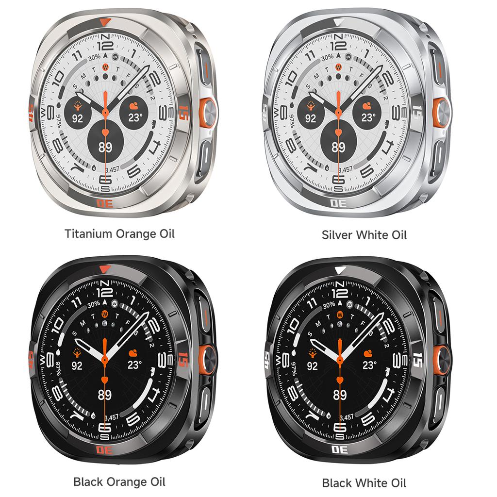 Luxury Aluminium Case For Samsung Galaxy Ultra Watch Ultra 47mm Metal Cover for samsung Galaxy Ultra 2025 47MM Screen Protector