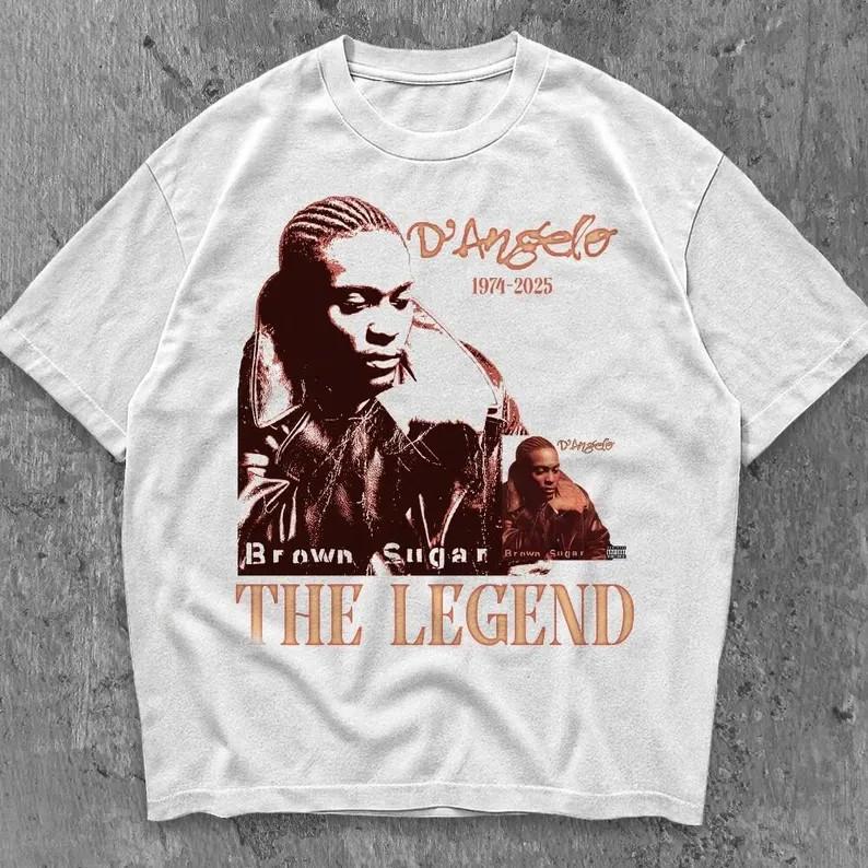 

D angelo T Shirt, Brown Sugar Tour Tee, Concert MerchRetro Rap Tee 90s Rnb 2000 Unisex T-Shirt L