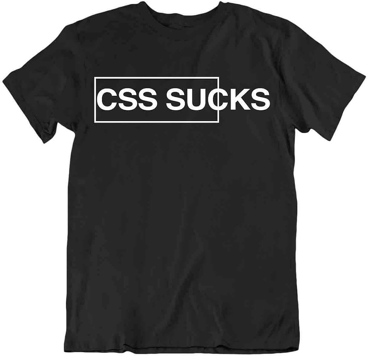 CSS Pacifier Tshirt t-Shirt Programmer Computer Language Framework tee Shirt Black M чёрный