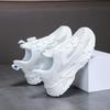 Kids White School Shoes All Seasons Casual Sneakers Walking Running for Boys Girls Tennis Sports