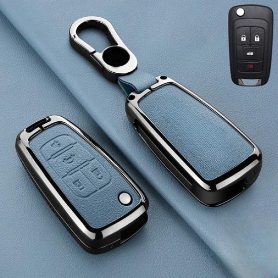 Zinc Alloy Leather Car Key Case Cover For Buick Cascada Verano Encore LaCrosse