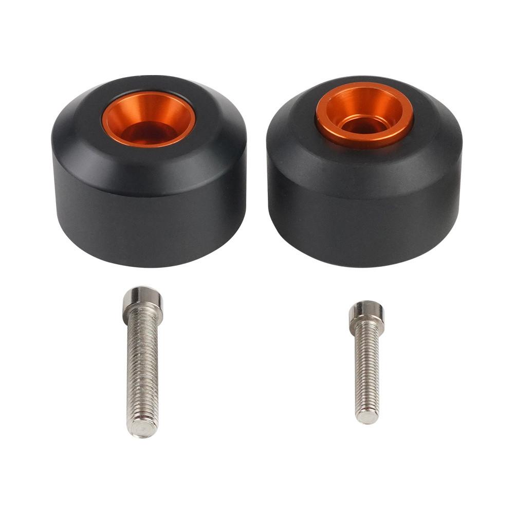 4Pcs Motorcycle Front&Rear Fork Wheels Frame Slider Crash Protector For KTM Duke RC 125 200 390