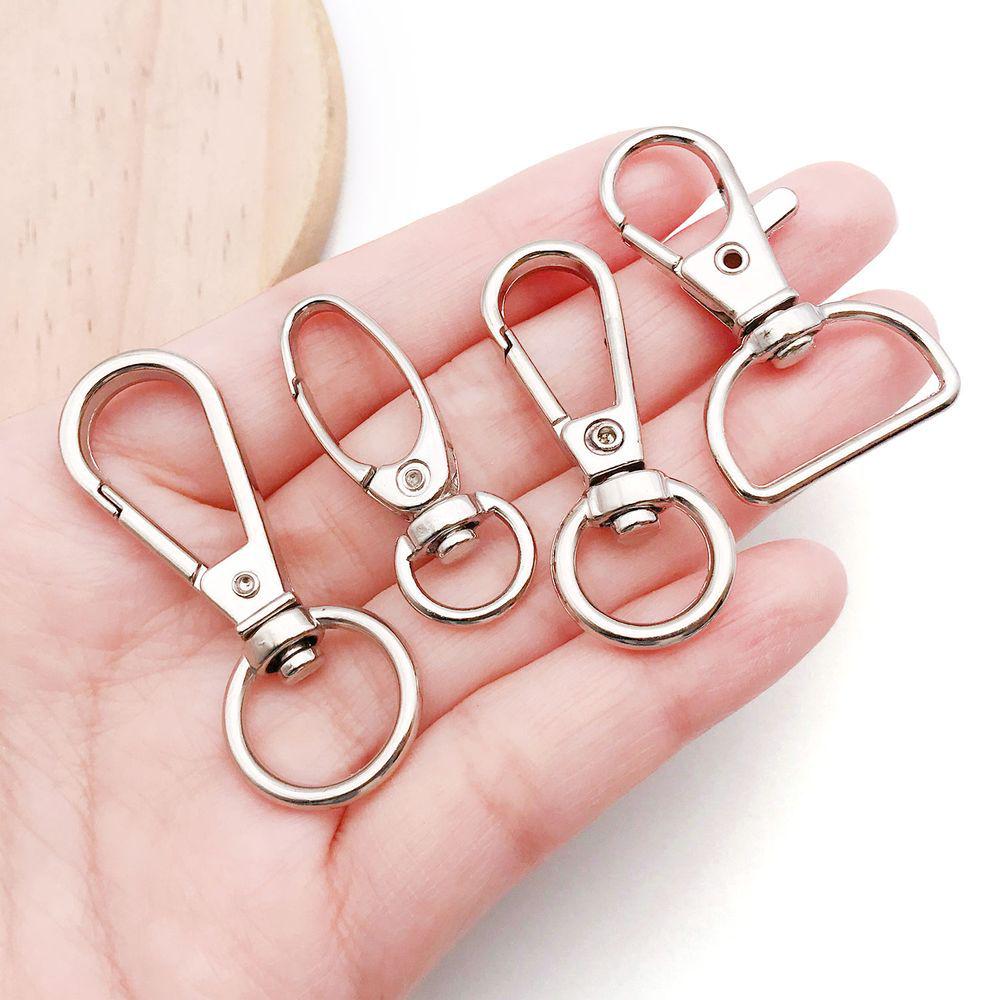 White K Alloy Multi-Style Charm Keychain & Jewelry Accessories