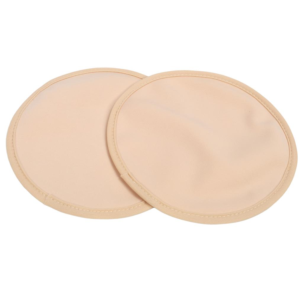 2Pcs Castor Oil Breast Pack Wrap Reusable Leak Proof Washable Nursing Pad for Care Assistant