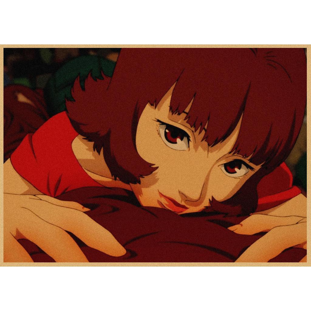 Retro Kraftpapier Poster: Satoshi Kon Collection - Tokyo Godfathers, Millennium Actress, Paprika, Perfect Blue, Reincarnation 265