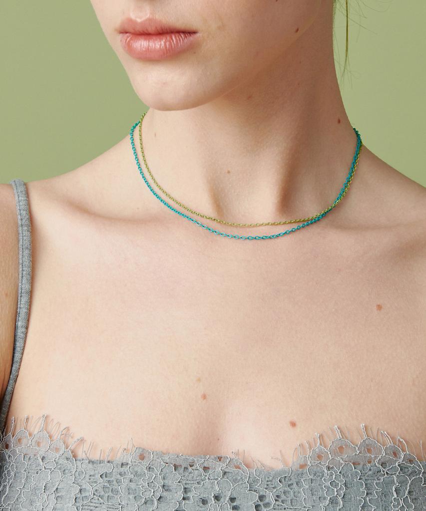 Matias Peacock Chain Necklace
