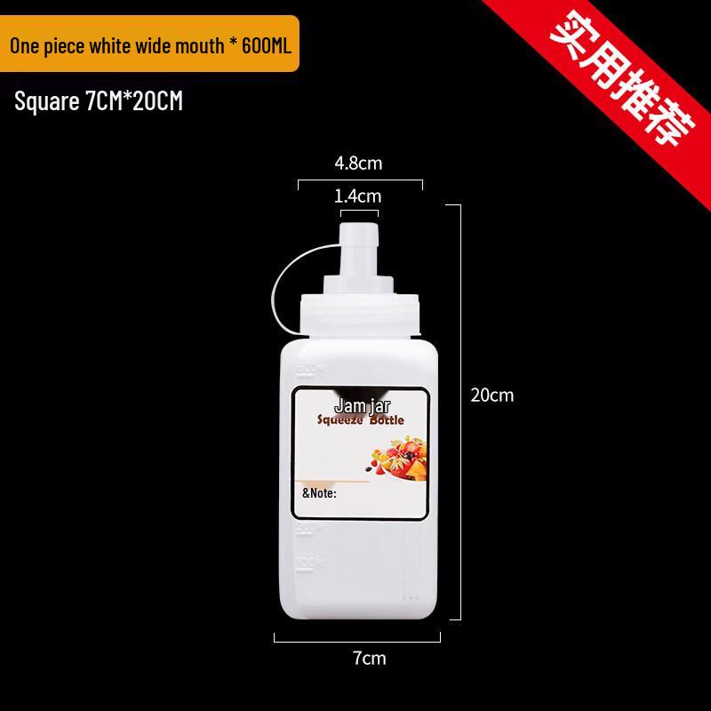 ZISIZ Commercial Food Grade Squeeze Sauce Bottle