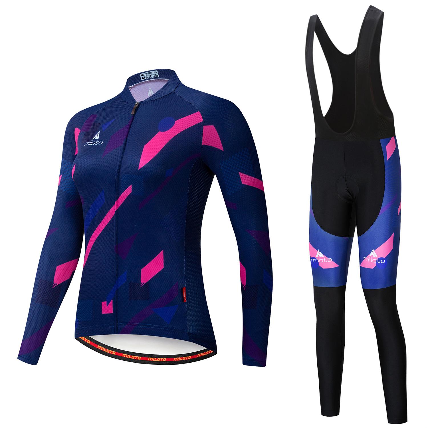 

Cycling Suit Long Suit, Women s Cycling Suit 2026 Autumn Breathable Cycling Suit Outdoor Cycling 4XL
