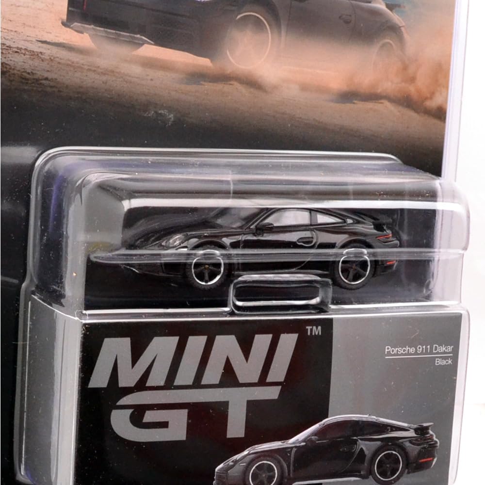 MINI GT 164 Scale PORSCHE 911 DAKAR (BLACK) MGT00958-BL