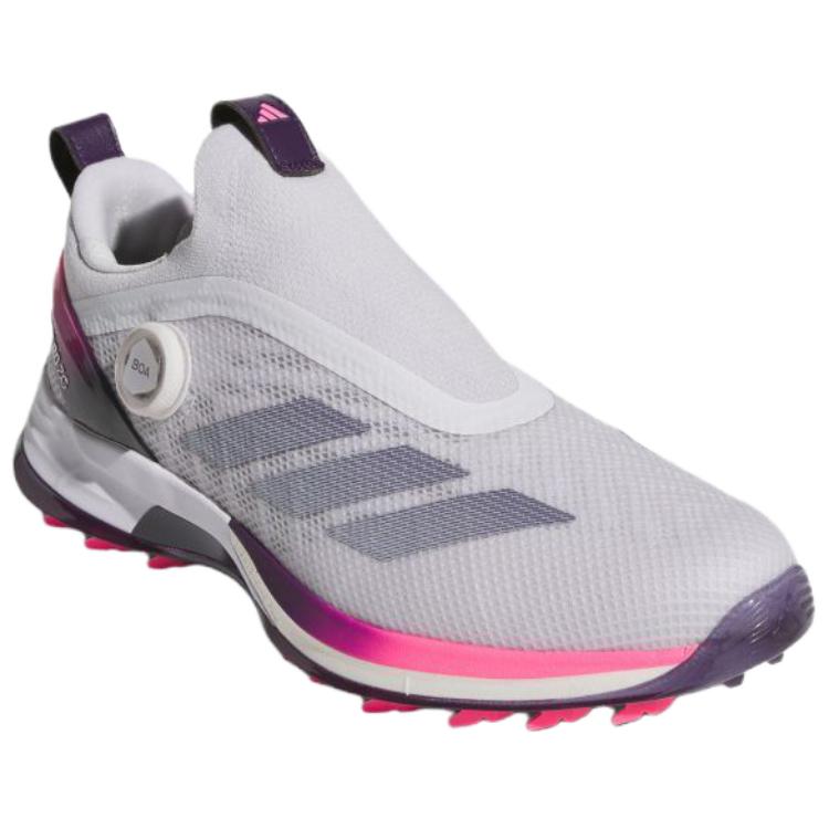 Adidas Adizero Zg Boa Comfortable Versatile Durable Low Top Golf Shoes Men Sneakers Gray JQ7726