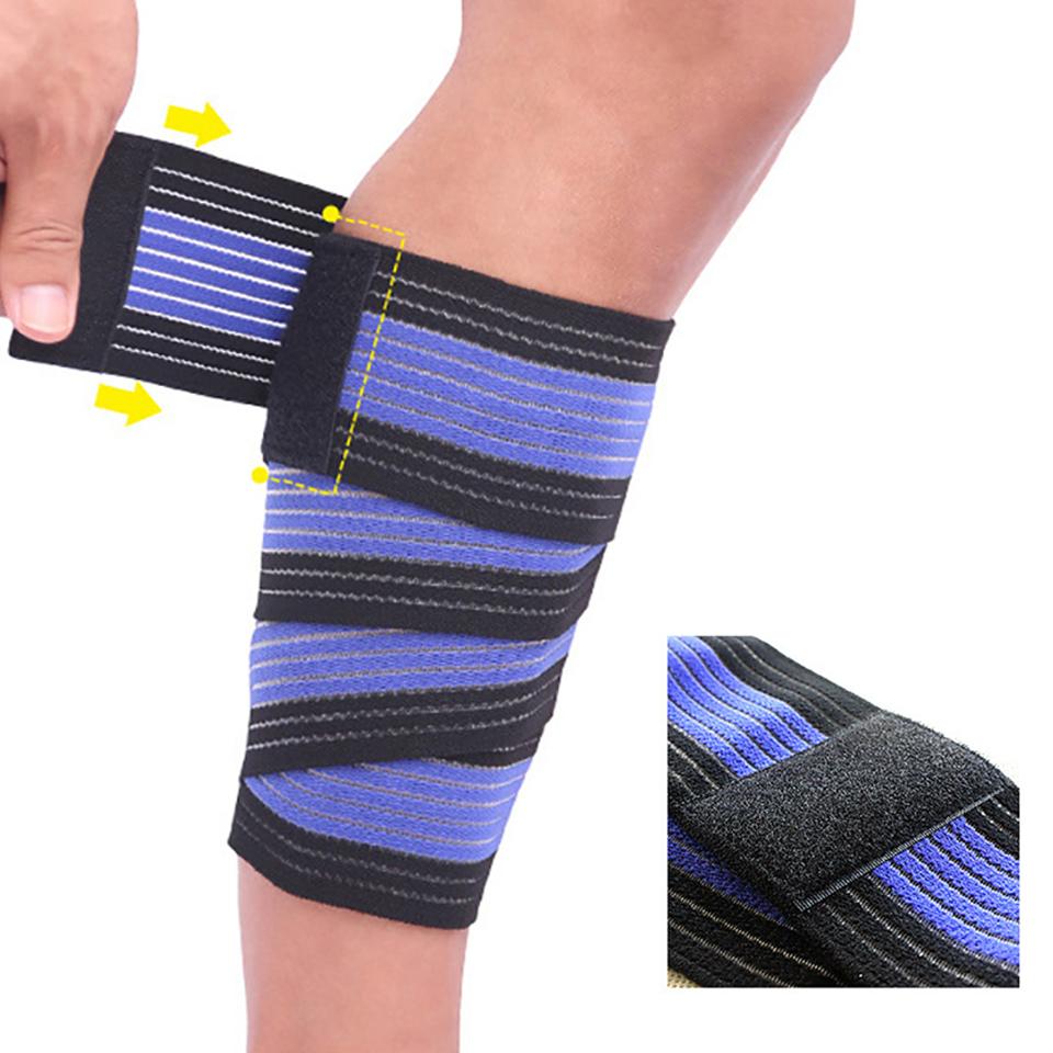 1 Piece 90cm Elastic Calf Compression Bandage Cover for Calf Support Shin Splint Guard