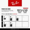 Lens Width 0RB4259F Ray-Ban Sunglasses, Unisex, frame/Light Havana, lens/Light Grey, 53mm,
