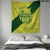 FC Nantes Wall Tapestry Aesthetic Wall Hanging Printed Fabric Blanket Decorative Tapestries for Bedroom Living Room Home Decor
