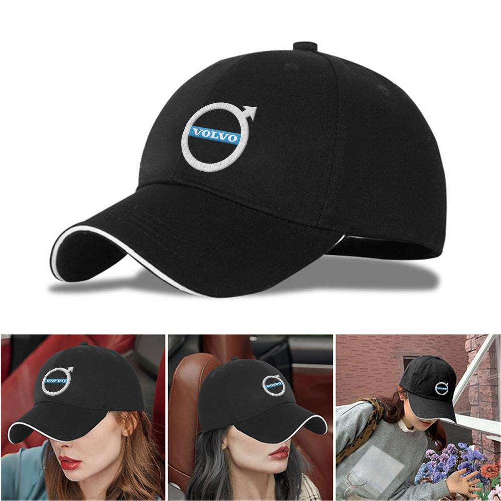 Car Baseball Cap Peaked Cap Adjustable Unisex Summer Dad Hat Shade Sport Baseball Hats For Volvo XC40 XC90 V40 V90 V60 XC60 XC70