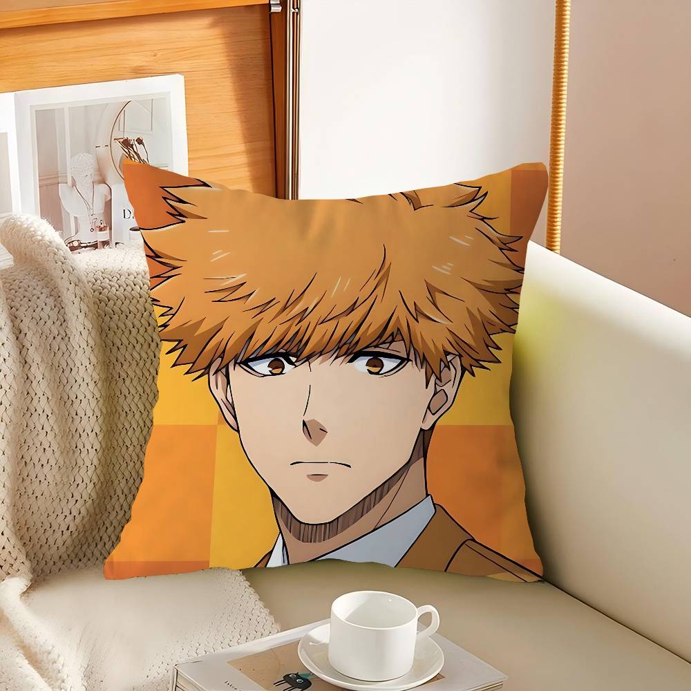 Rensuke Kunigami Cushion Cover Car Throw Pillow Case For Sofa Car Christmas Gift 40x40cm 45x45cm