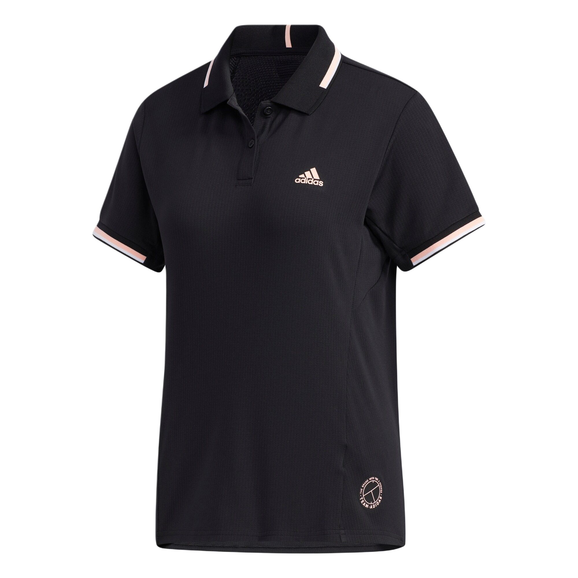 Adidas Polo Shirt Women s Black FS3788 160/84A/S