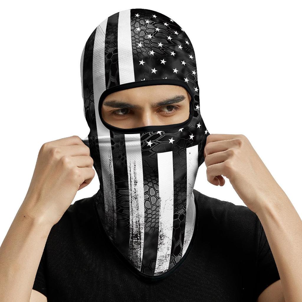 Harley Retro Motorcycle Sun Protection Mask & Summer Neck Gaiter Joker Headwear