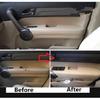 Pentru Honda CRV 2007 2008 2009 2010 2011 Panouri pentru mânerul ușii din piele din microfibră Huse pentru cotiere Trim de protecție pentru interiorul mașinii