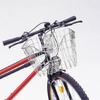 Cesto Metallico per Bicicletta Cesta Anteriore Pieghevole per Bici da Pieghevole Cesto in Filo Staccabile per Ciclismo per Bicicletta Elettrica Bicicletta per Bambini