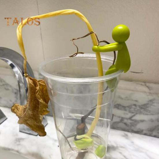 Plant Support Buddy Cuttings Plant Propagation Station Indoor Garden Human Shape Plant Stand Plant Lover Gifts for Sprouts Stems