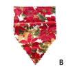 Christmas Decor Tablecloth Printed Embroidered Christmas 35*180cm Table Runners Table Flag for Home New Year Decoration
