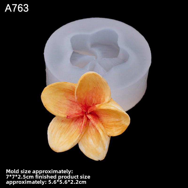 

Силиконовая форма «Плюмерия и гардения» для свечей, ароматерапии и гипсовых украшений