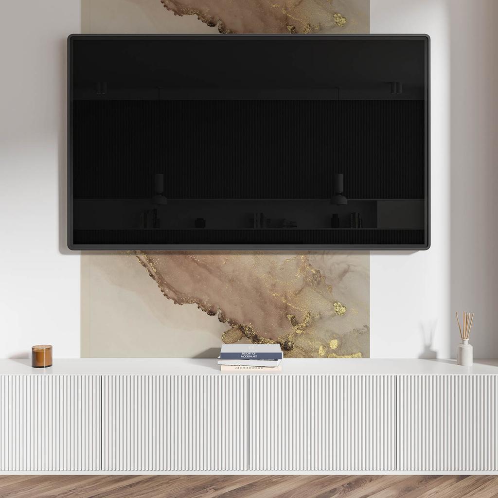 Panel Ścienny Winylowy Do Dekoracji Nowoczesnych Wnętrz 120X60 Cm Abstrakcyjny Wzór Z Plamami
