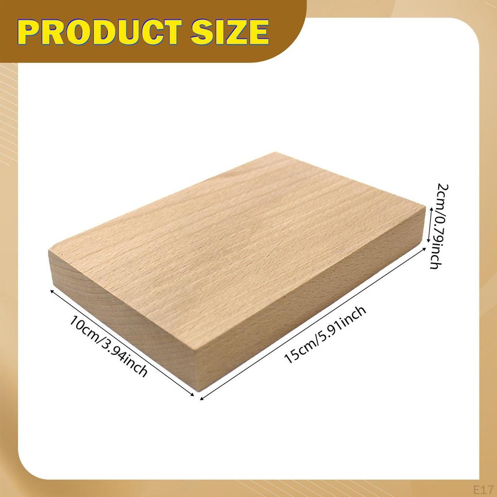 Basswood Carving Blocks Bass Wood Handmade Unfinished Block Wooden Kit for Workshop
