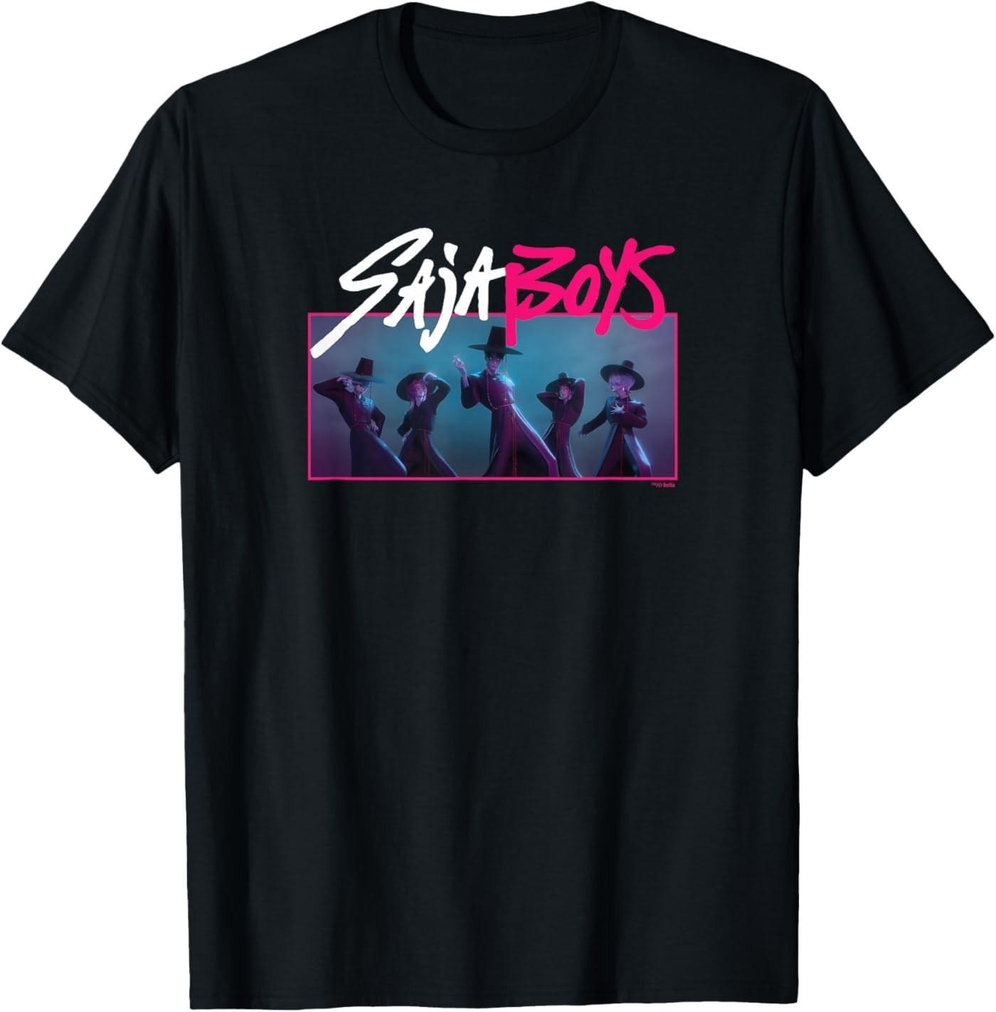 Kpop Demon Hunters Saja Boys Officially Licensed T-Shirt XXL