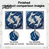 Rhinestone Art Set DIY Faux Pearl Painting Kit, 12 Constellation for Handmade Fake Adults Beginners, Wooden Frame Wall Decoration Crafts