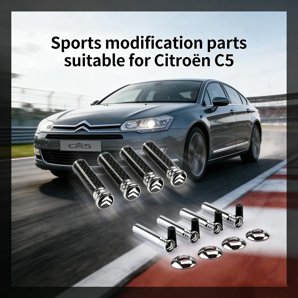 Car Door Lock Pin Cover Knob Pull Caps for Citroen C3 XR C4 Picasso Sega C-Elysee Berlingo Xsara Aircross Emblem Auto Accessorry alo256