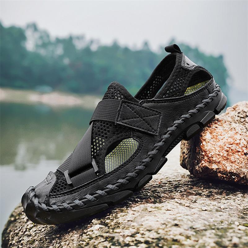 Модные мужские сандалии — фото 5