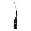 Mawa Bodyform Bar Hanger 46cm Bodyform Mawa Hanger Bulk Purchase Storage Prevents Items from Falling Off Functional Design Closet 440005000 Black