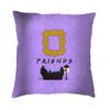 Luxury Friends Classic Tv Show Throw Pillow Case Home Decorative Custom Square Cushion Cover 45X45 Pillowcover For Sofa