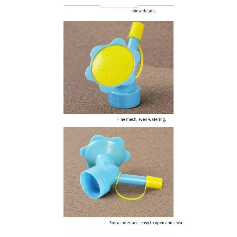 Watering bottle, sunflower double-headed showerhead, succulent irrigation tool, beverage bottle, automatic watering, flower wate