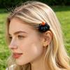 Cat Pattern Hair Pins 2/3Pcs Girl Hairpins Cats Puppies Rabbits Bread Broken Fixer Clips Smooth Edges Side Bang Accessories Puppy Design Hairpin