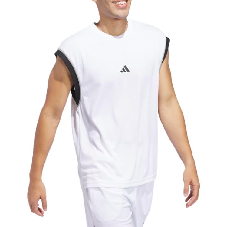 Adidas Basketball Jersey Men's White JN4724