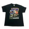 Chase Elliot100% Cotton T-shirt Mens Tees Top Mens XL Black NASCAR Cup Series Champion Racing Short Sleeve