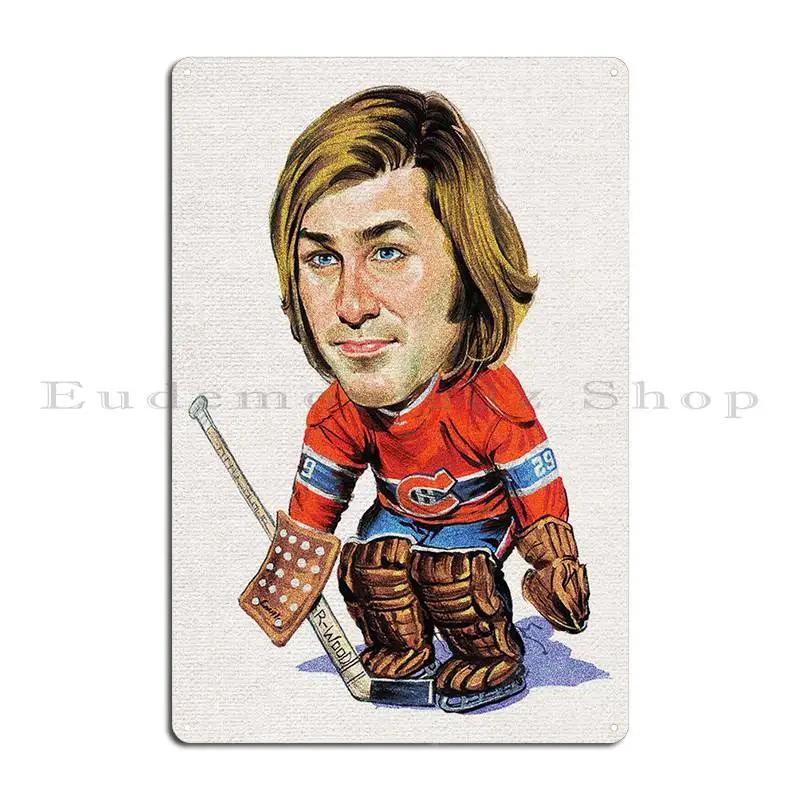 

Ken Dryden Metal Sign Plaques Wall Decor Print Wall Decor Decoration Tin Sign Poster 20x30cm（7.8x11.8inch）