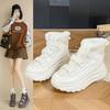 Winter Samt verdickt Schneestiefel neue Damenschuhe Plateau-Schuhe Studenten Sport High-Top