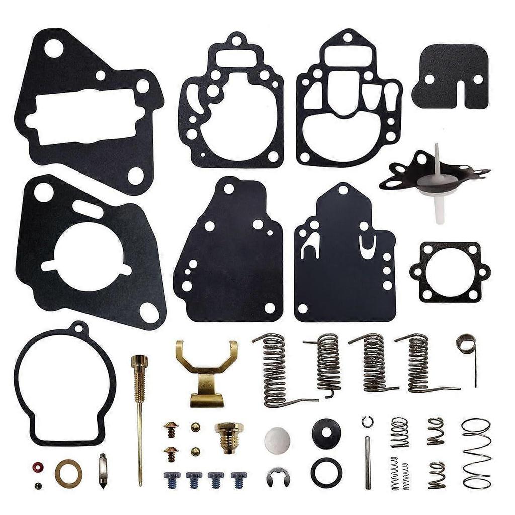 1395-8237072 Carburetor Repair Kit for 10-25hp Mercury and Mariner 2-Stroke Outboards Carb Rebuild Kit