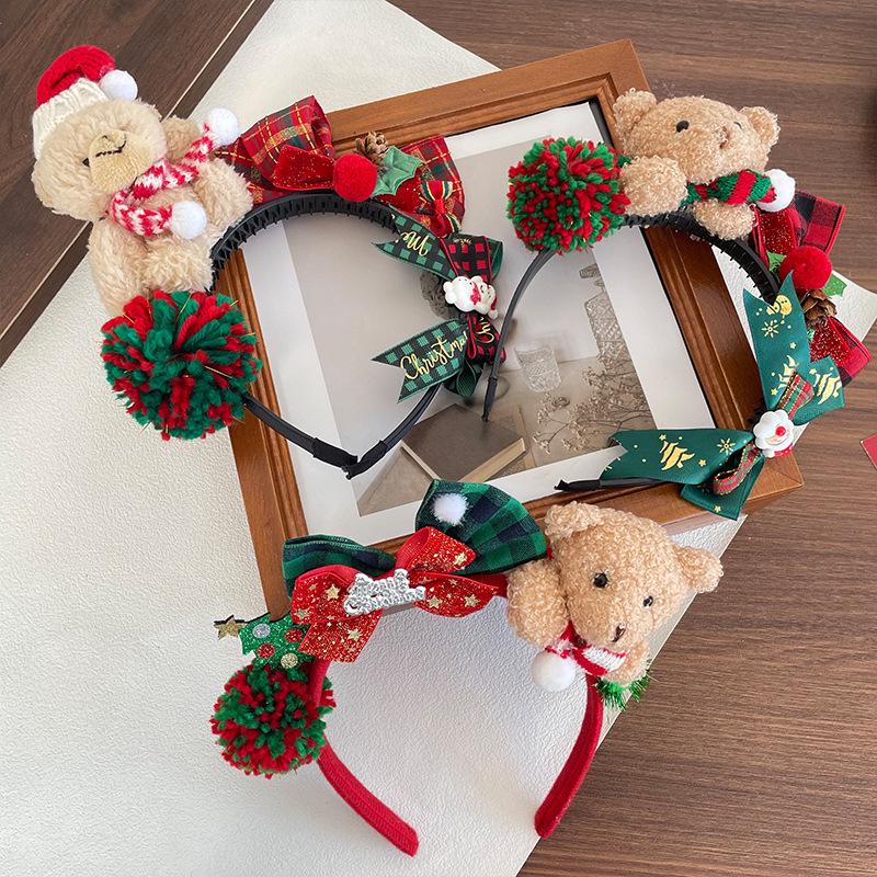 Little Bear Headband - Christmas Hair Accessories for Girls and Teens