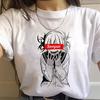New Ahegao Harajuku Graphic Women T-Shirt My Hero Academia Anime Senpai Top Female T Shirt Harajuku O-Neck Casual Lady Clothing
