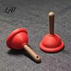 Small Plunger Clicker Mini Toilet Keychain 3D Printed Finger Keychain Toy Backpacks Handbag Purse Charm Gag Gift