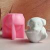 Dog Animal Silicone Candle Molds for Epoxy Resin Candle Soap Chocolate Fondant Silicone Molds Cement Clay Silicone Molds