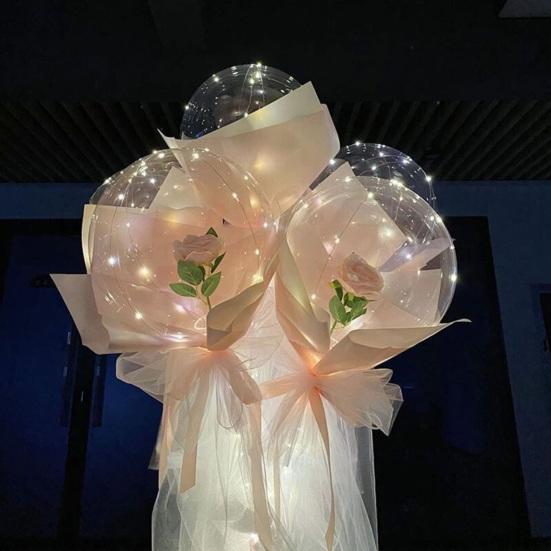 50 bucăți/set balon de petrecere ușor de umflat elasticitate mare TPU nunta ziua de naștere balon transparent decor de fundal decor acasă